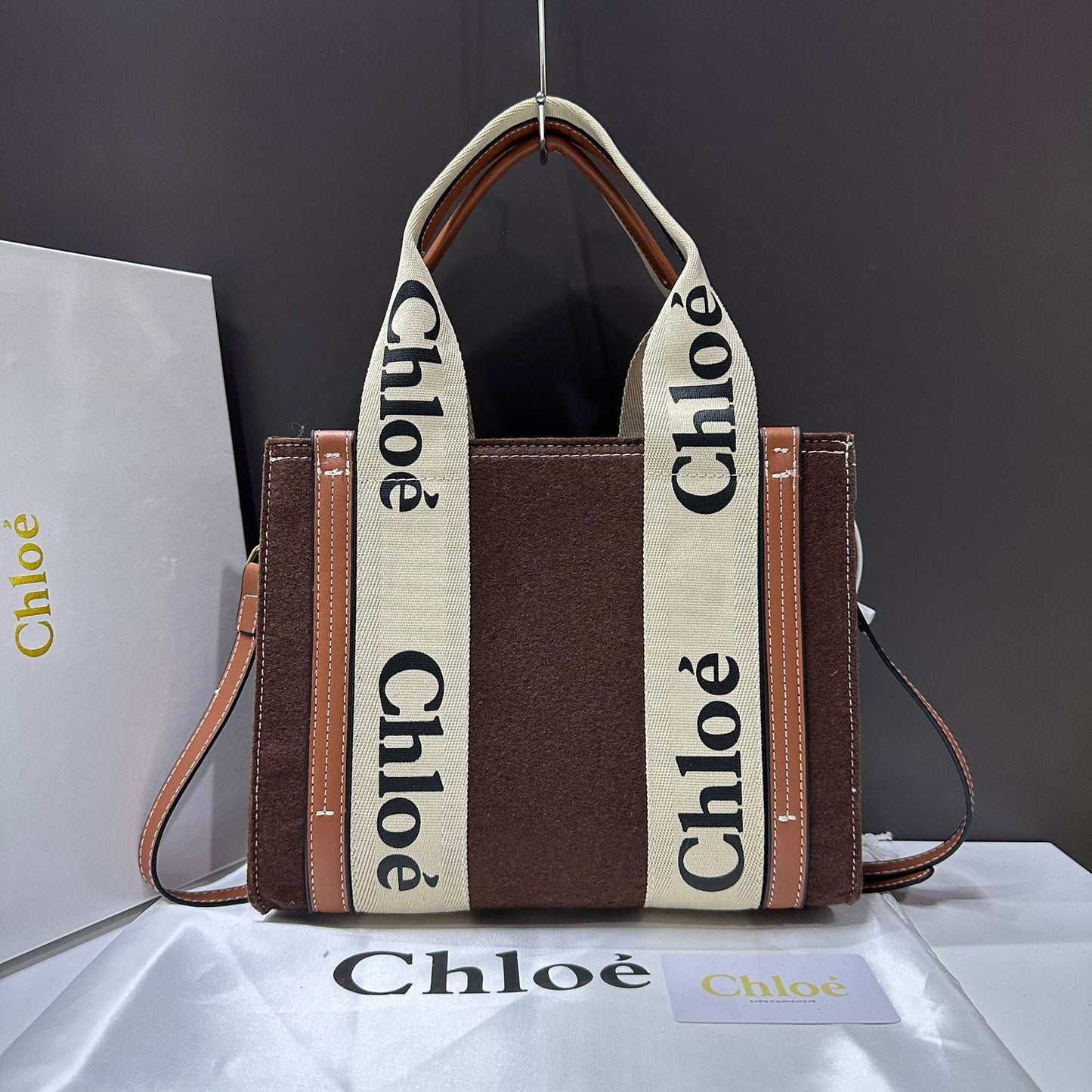Chloé small Woody tote bag